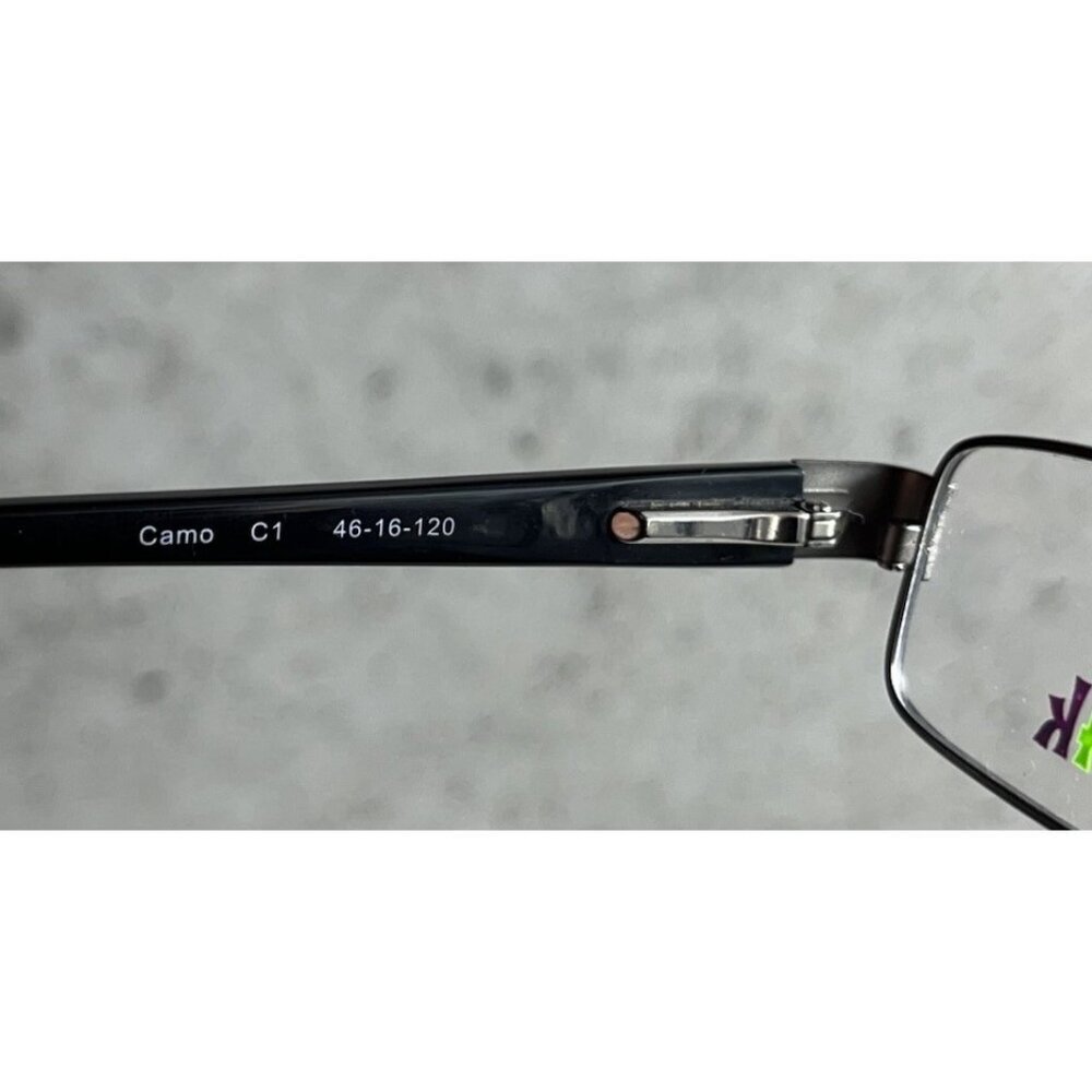 NEW DB4K | EUROPA CAMO C1 BLACK & GRAY CAMO KIDS EYEGLASSES FRAMES 46-16-120 - Picture 7 of 7
